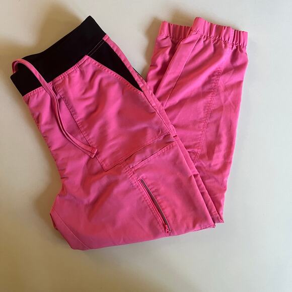 SCRUB Joggers, Pink Large Pants, Sanibel Scrubs - Picture 1 of 4
